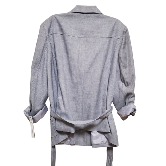 NWT Danillo Suit Jacket Blazer with Belt Luxury Plus 24W Washable! - Picture 3 of 16